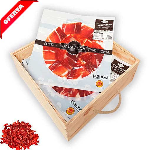 Lote de jamón 100% ibérico de bellota DOP Jabugo